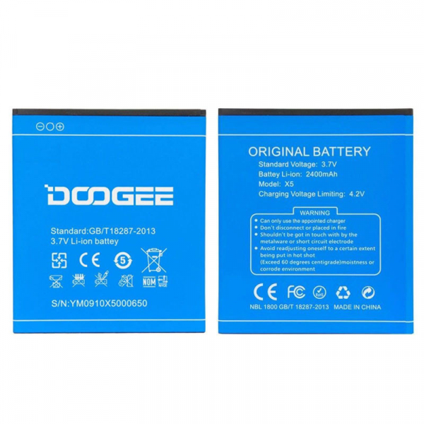 Батарея для Doogee X5  [Original PRC]